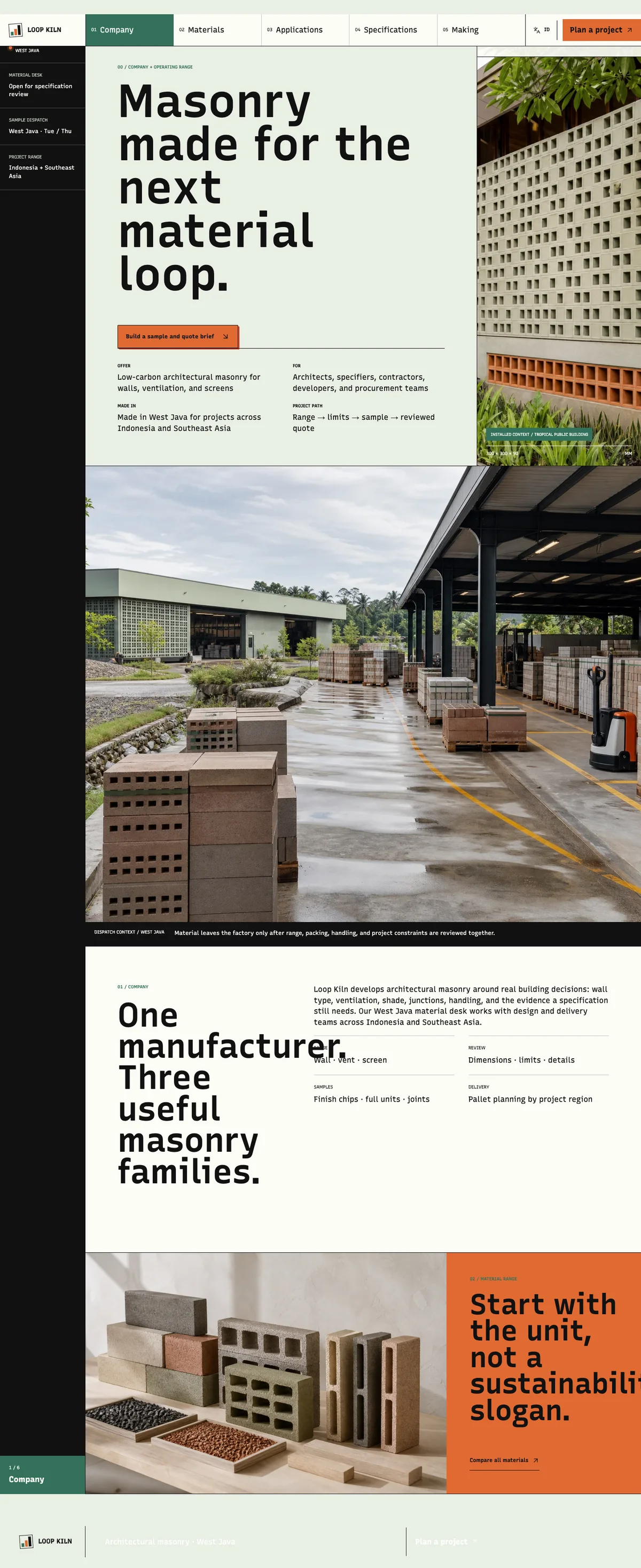 Loop Kiln: Company page