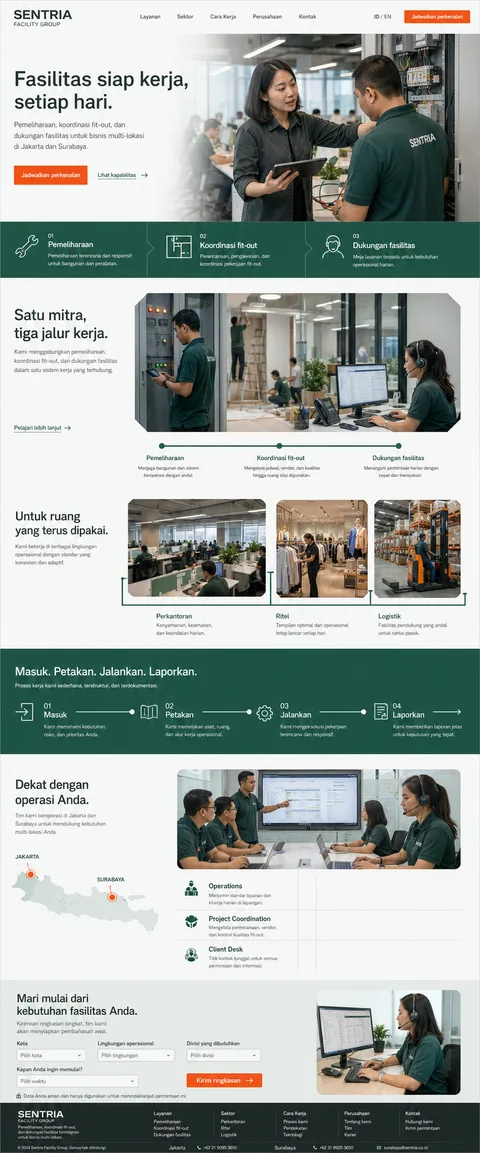 Sentria Facility Group Company Profile Umum
